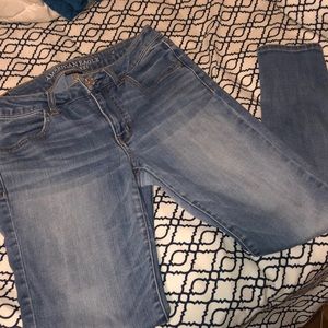Short American Eagle Jeggings size 8